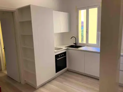 Cucina o angolo cottura di Appartamento vista mare Pioppi