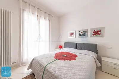 Letto o letti in una camera di Bafile Marina Piccola