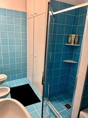 Bagno di Il Portico. Charm apartment, Vicenza downtown.