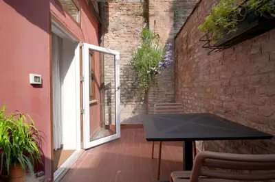 Balcone o terrazza di Apartment with court center Venice Historical Center