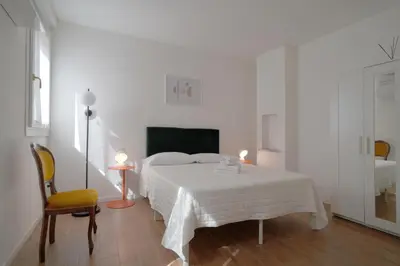 Letto o letti in una camera di Apartment with court center Venice Historical Center