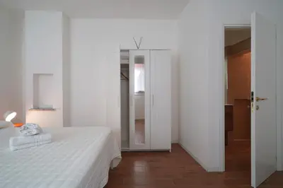 Letto o letti in una camera di Apartment with court center Venice Historical Center