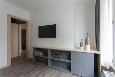 TV o dispositivi per l'intrattenimento presso Cal Monda luxury apartment