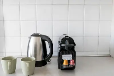 Set per la preparazione di tè e caffè presso Stangade apt by Welc(h)ome