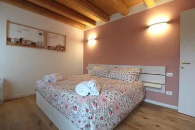 Letto o letti in una camera di Oasi Casamaras In Veneto with Ac