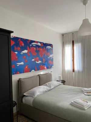 Letto o letti in una camera di Ve-Nice Rialto Apartment