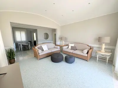 Area soggiorno di Villa al Mare Apartments