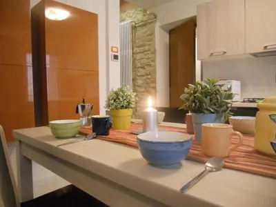 Cucina o angolo cottura di Salvia e Timo Holiday Apartments