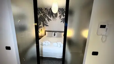 Letto o letti in una camera di Roses' Home