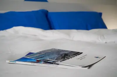 Letto o letti in una camera di CASAdaMARE