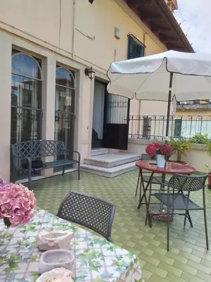 Balcone o terrazza di La terrazza di Villa Edera