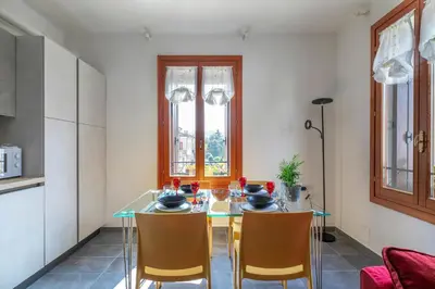 Area soggiorno di Minuetto Apartment - 2 bedrooms