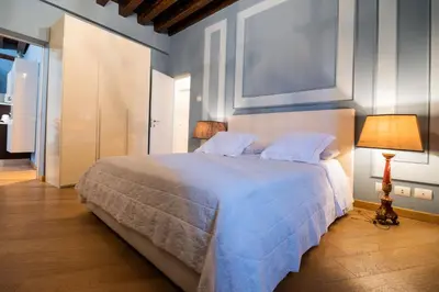 Letto o letti in una camera di Appartamenti Venezia