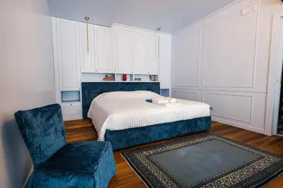 Letto o letti in una camera di Agriturismo Le Volpi