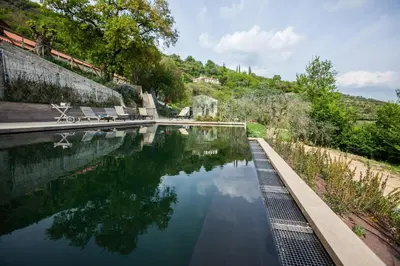 Paesaggio naturale nelle vicinanze dell'agriturismo
