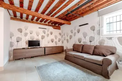 Area soggiorno di Venice Charming Suite Ca' Rosa