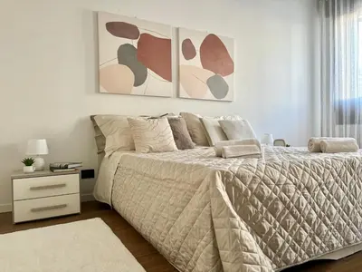 Letto o letti in una camera di ST. ALVISE SUITE