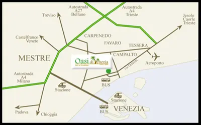 Planimetria di B&B Oasi di Venezia