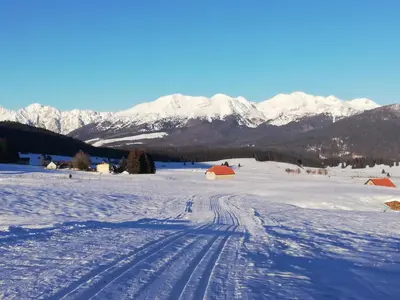 La taverna di Anna durante l'inverno