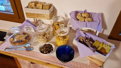 Cibo presso il bed & breakfast o nelle vicinanze