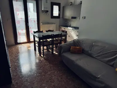 Area soggiorno di Bilocale Cristal 7- Family Apartment