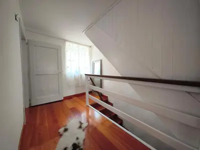 Letto o letti in una camera di La casa nel borgo