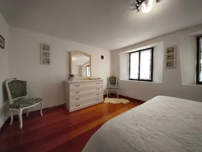 Letto o letti in una camera di La casa nel borgo