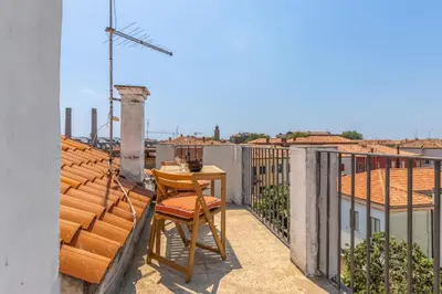 Balcone o terrazza di OPALE Apartment with terrace