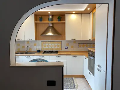 Cucina o angolo cottura di OPALE Apartment with terrace