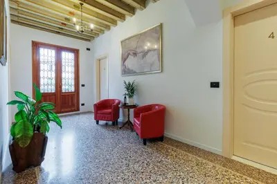 Area soggiorno di Villa Luccon - Mirano Centro Storico