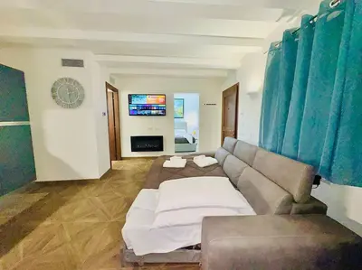 TV o dispositivi per l'intrattenimento presso Gloria luxury home