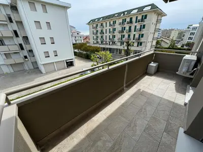 Balcone o terrazza di Family App4rent Betulle 5 Jesolo