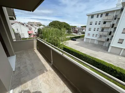 Balcone o terrazza di Family App4rent Betulle 5 Jesolo