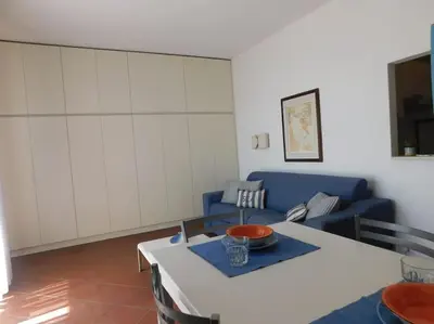Area soggiorno di Appartamento fronte mare Jesolo Lido