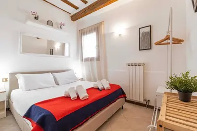 Letto o letti in una camera di Ca'Micaela near Biennale