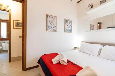 Letto o letti in una camera di Ca'Micaela near Biennale