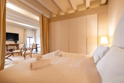 Letto o letti in una camera di Ca' Circe