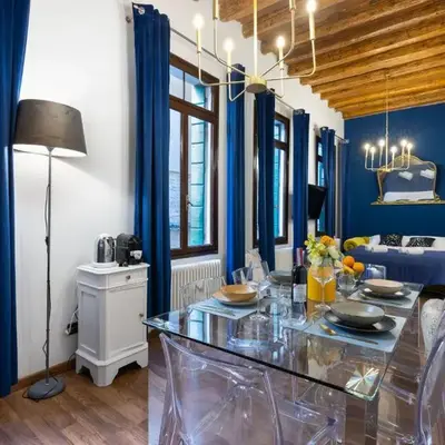 Blue Venetian House