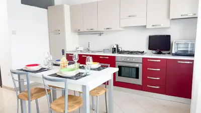 Cucina o angolo cottura di Esperia Apartment by Ca-Sa Check