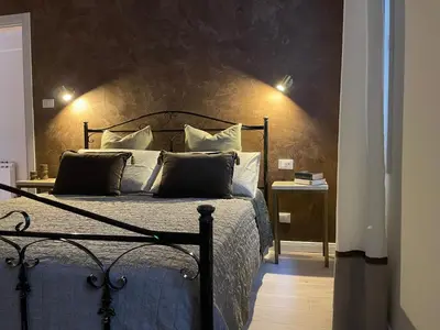 Letto o letti in una camera di La Perla di Marina