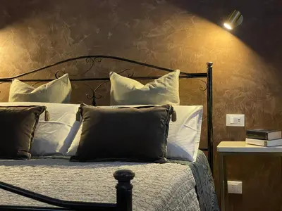Letto o letti in una camera di La Perla di Marina