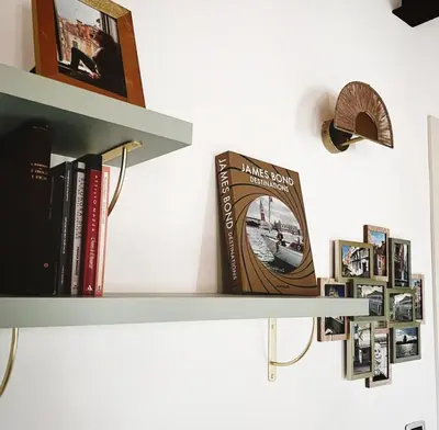 Biblioteca nell'appartamento