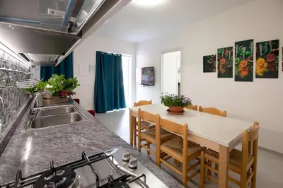 Cucina o angolo cottura di Villa Iota