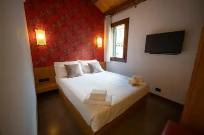 Letto o letti in una camera di Antico Casin
