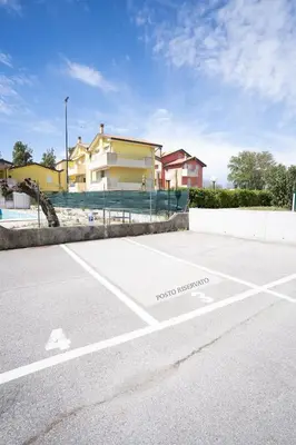 Planimetria di Beachfront Studio Free Parking-Pool 50m from Sea