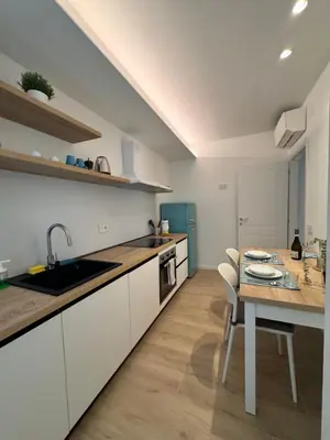 Cucina o angolo cottura di Zeta Apartments