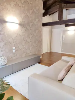 Letto o letti in una camera di CA' DEI BURANELLI - CENTRO CITTA'