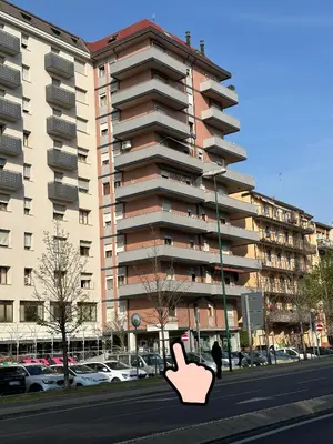Edificio in cui si trova la stanza in casa privata