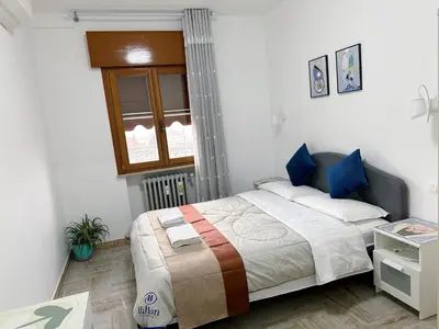 Letto o letti in una camera di Venice mestre sweet home