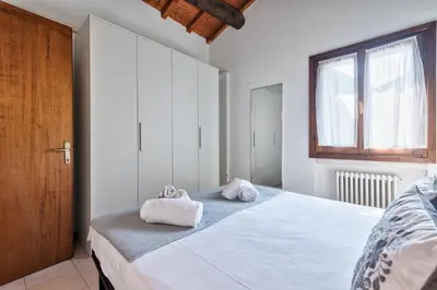 Letto o letti in una camera di Le Travi